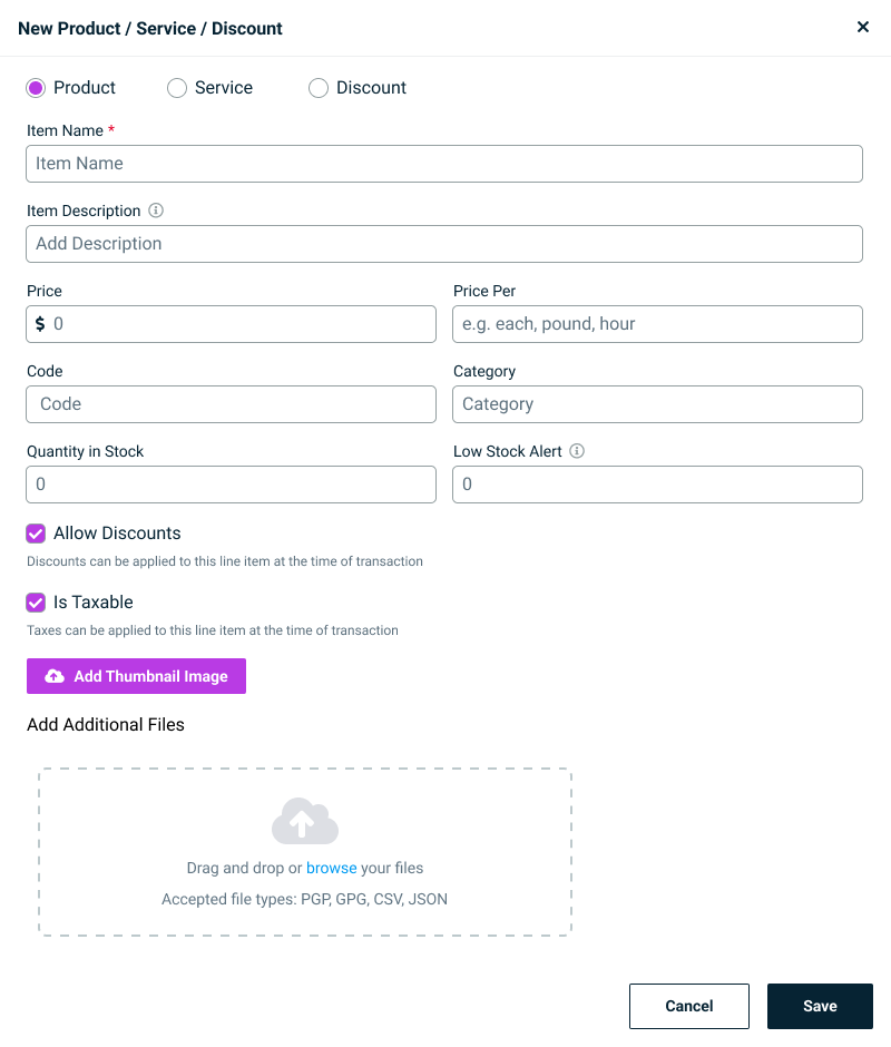 Redesigned catalog modal with radio buttons